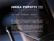 Tablet Screenshot of jukkapuputti.com